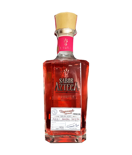 Tequila Sabor Azteca Rosado